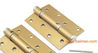 不銹鋼雙單5寸彈簧合頁與隱藏式閉門器液壓開門器專業解析